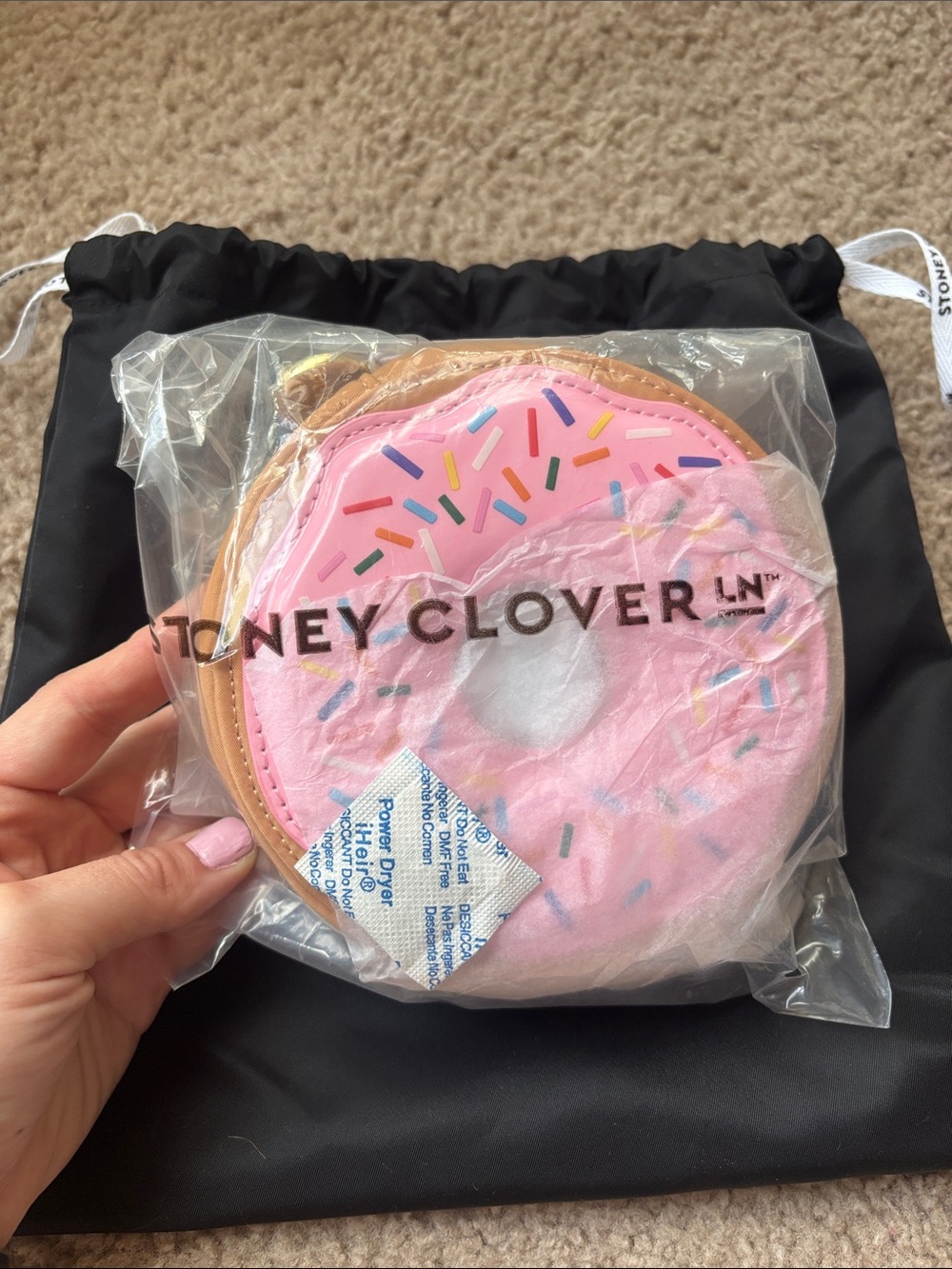NWT Stoney Clover Lane The Dunkin’ Donut Pouch